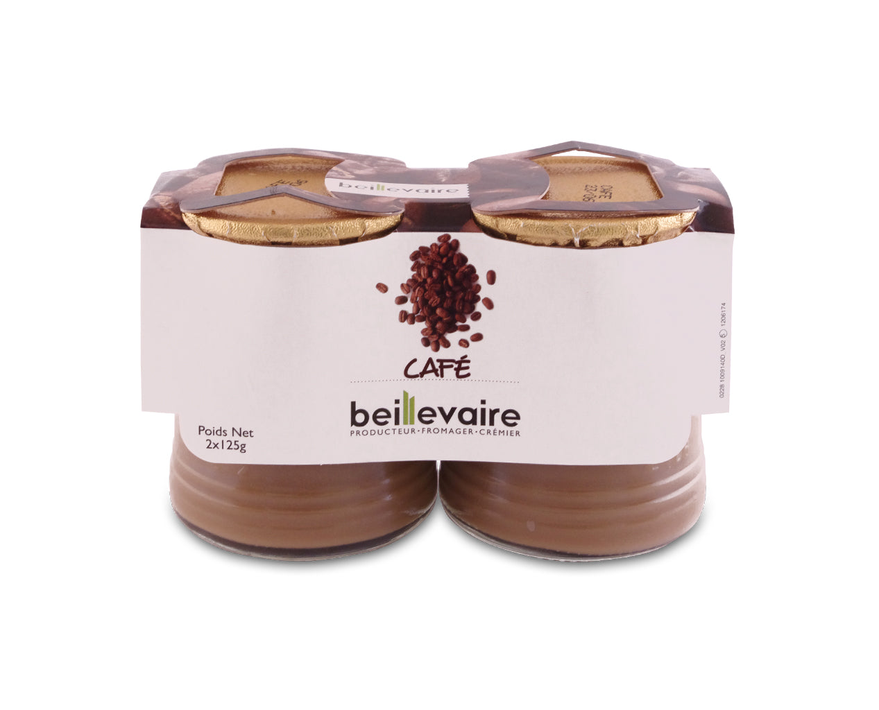 Crème dessert 2x125g - 4 lots