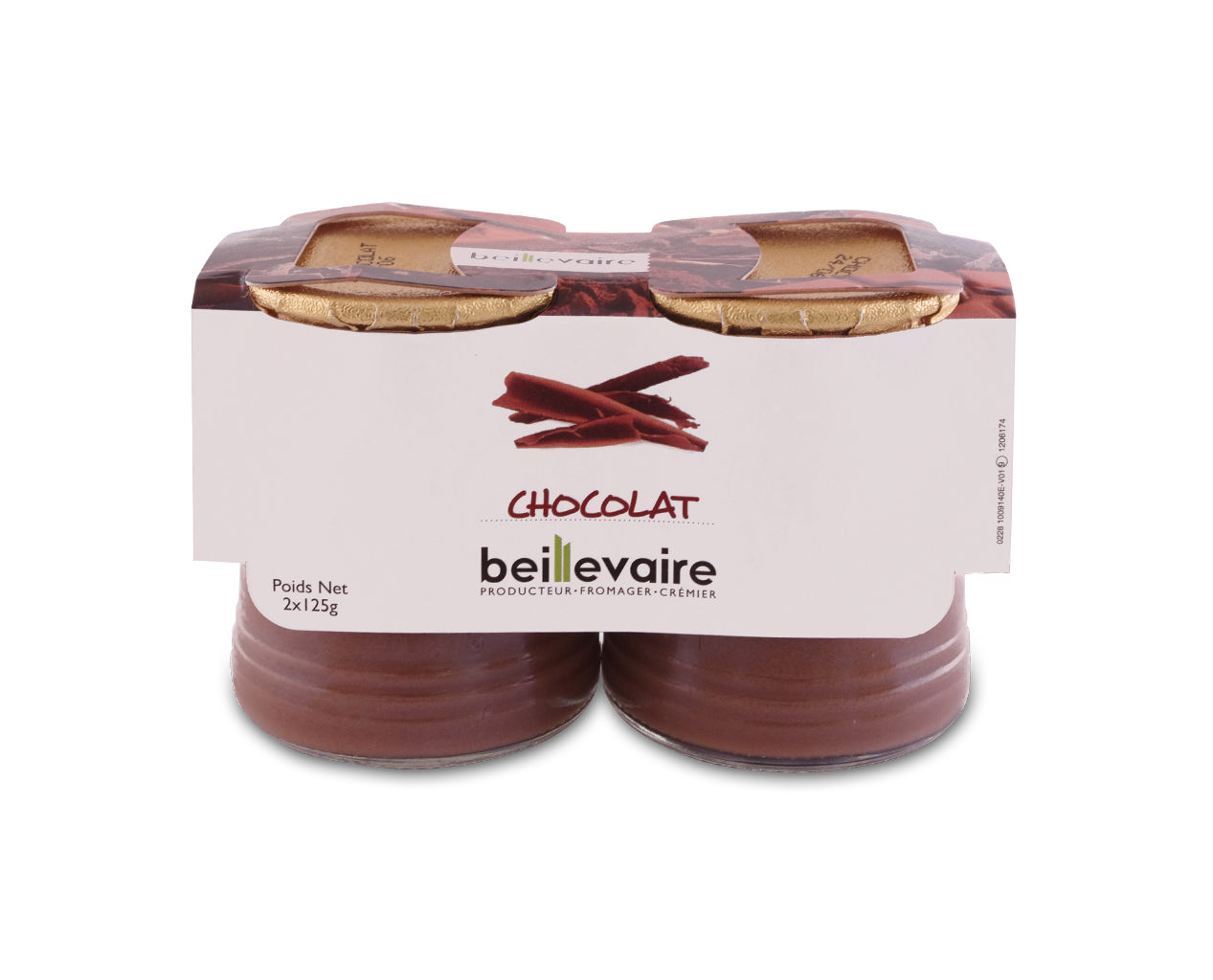 Crème dessert 2x125g - 4 lots